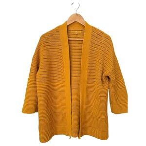 Next Long Sleeve Open Front Knit Cardigan Sweater. UK 8. UK Medium.